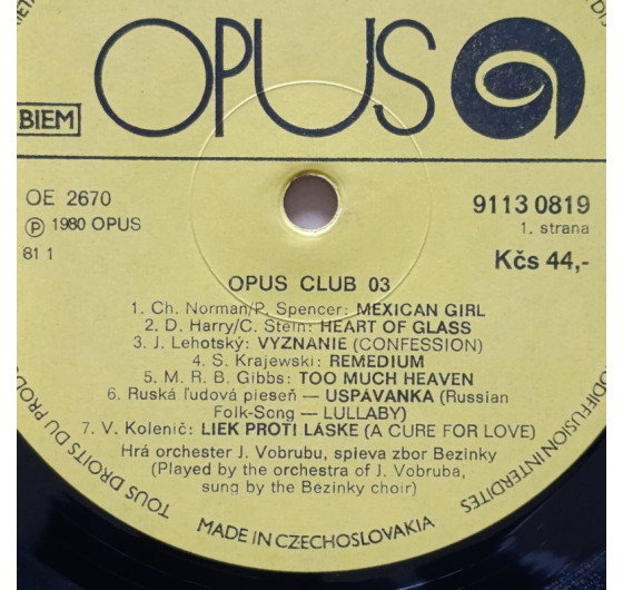 Opus Club 03 - Various