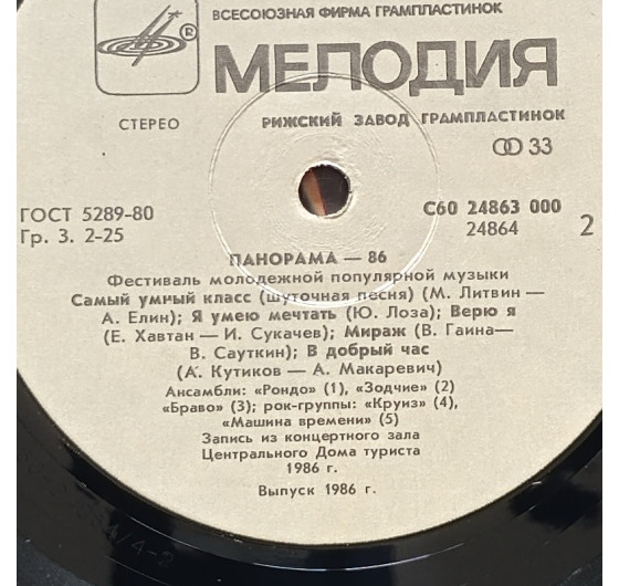 Панорама '86