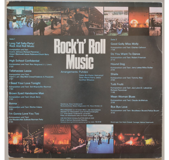 Puhdys - Rock 'n' Roll Music