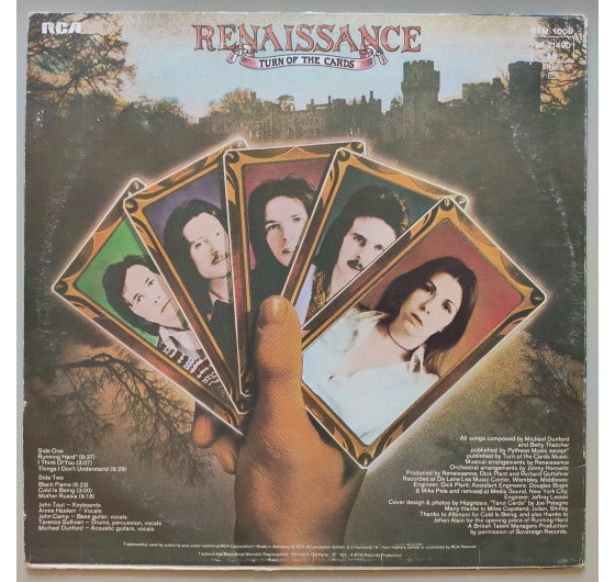 Renaissance - Turn Of The Cards