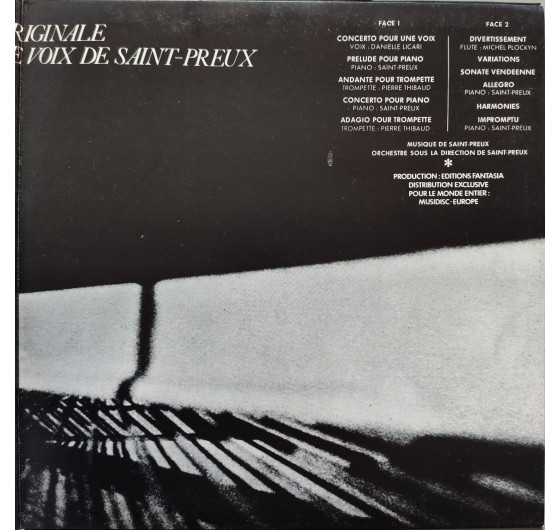 Saint-Preux - Concerto (Bande Originale)
