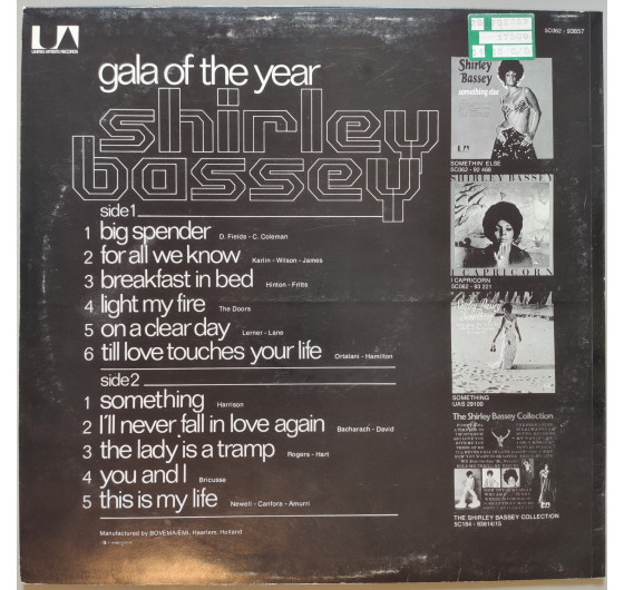 Shirley Bassey - Gala Of The Year