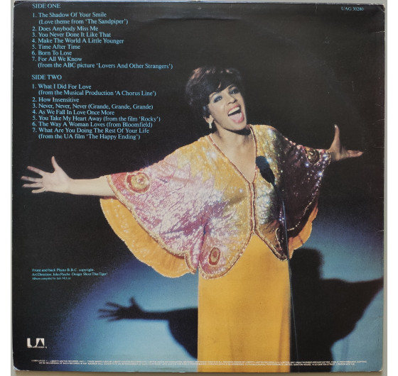 Shirley Bassey - What I Did For Love