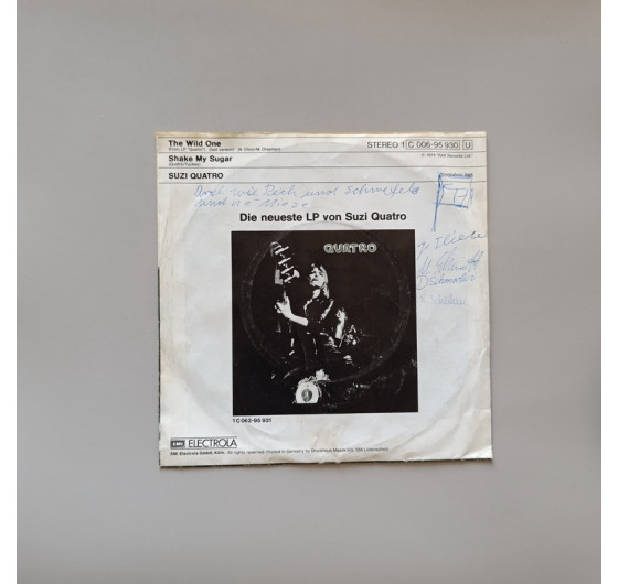 Suzi Quatro - The Wild One (миньон 7)
