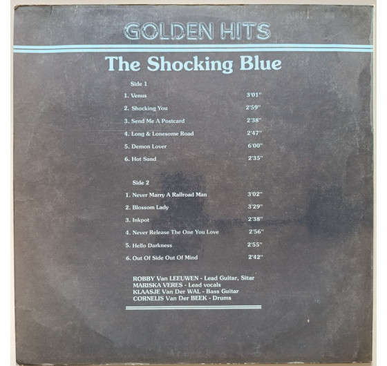 The Shocking Blue - Golden Hits