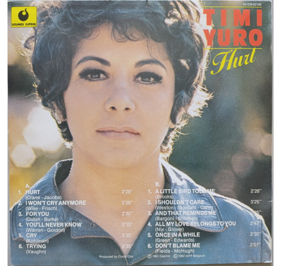Timi Yuro - Hurt (Sounds Super)