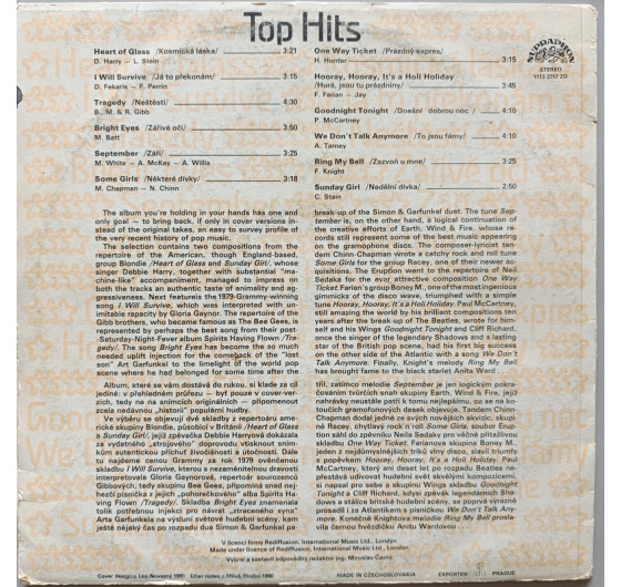 Top Hits 70-80 years