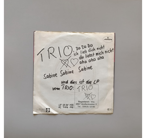 Trio - Da Da Da Ich Lieb Dich Nicht Du... (миньон 7)